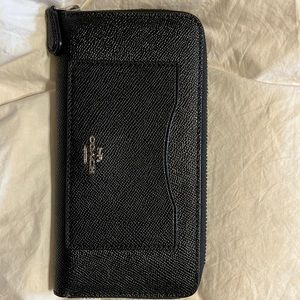 Black coach wallet